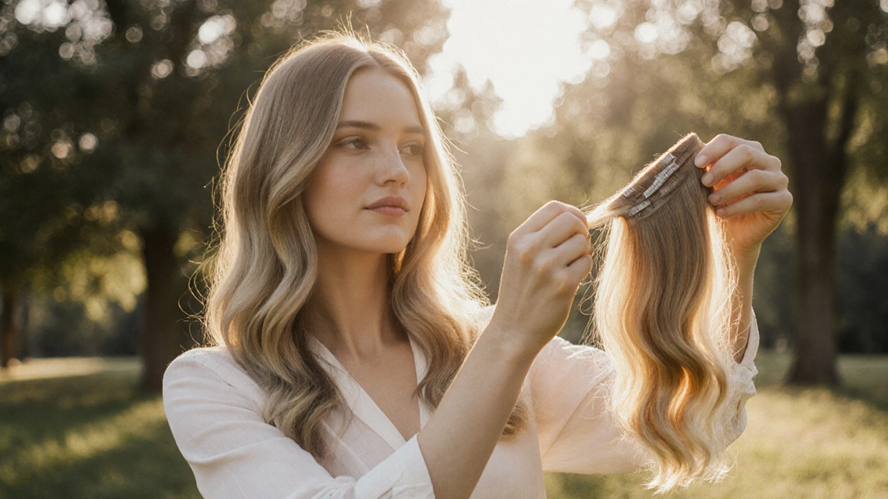 How to Choose the Right Color for Your Clip-In Hair Extensions